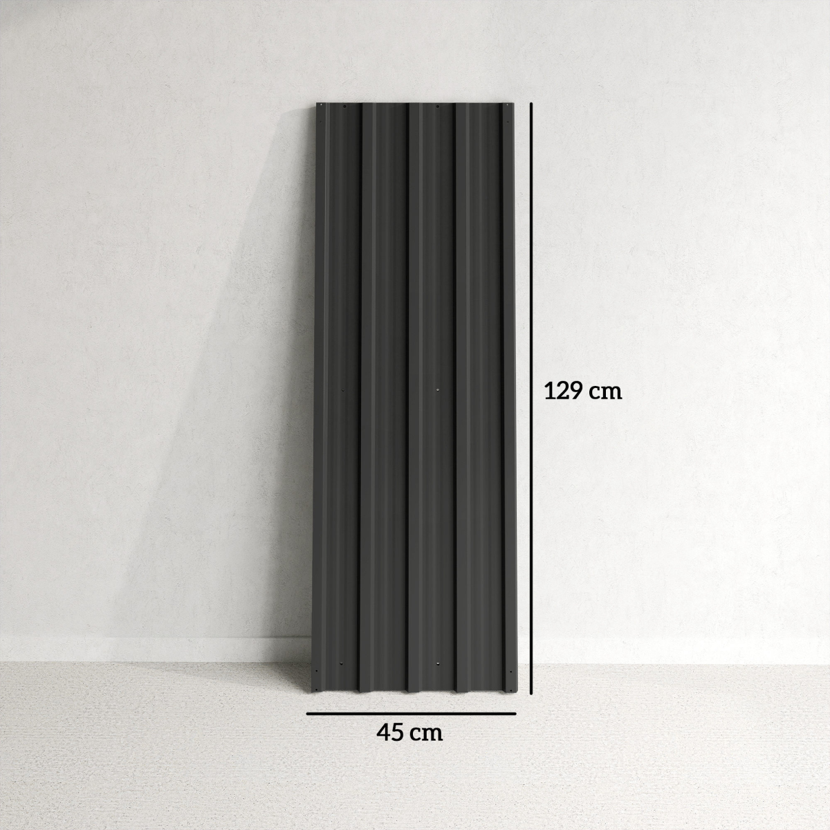 cortex-london-york-minster-corrugated-steel-roof-sheet-panels-light-grey-galvanised-steel-includes-12-sheets