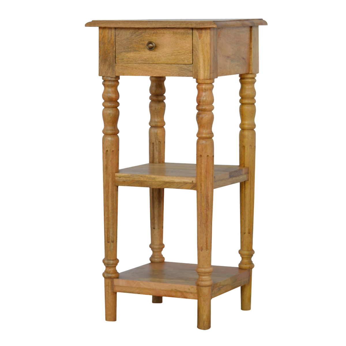 cortex-london-windsor-beige-solid-mango-wood-telephone-table-one-drawer-two-open-slots