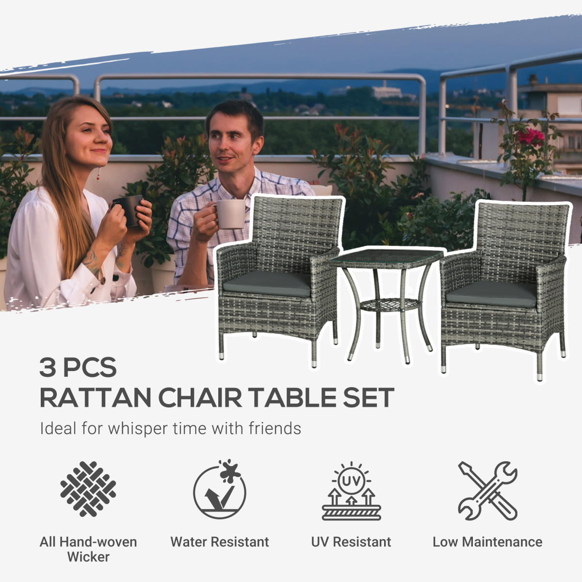 cortex-london-windsor-light-grey-rattan-garden-bistro-set-two-chairs-side-coffee-table