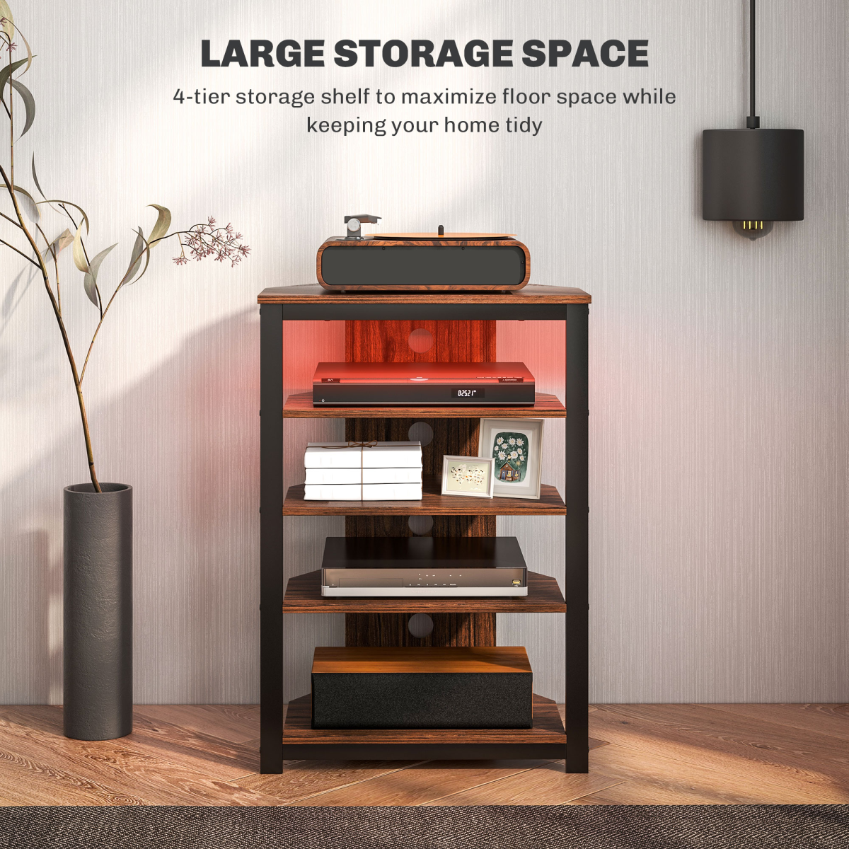 cortex-london-york-corner-rgb-led-tv-stand-four-tier-brown-wood-effect