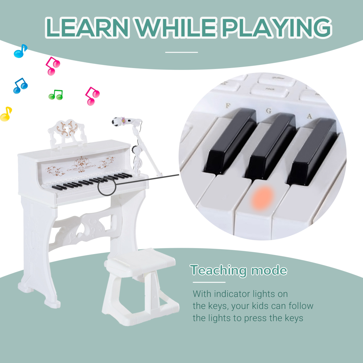 cortex-london-windsor-kids-battery-keyboard-mini-grand-piano-with-stool-and-microphone
