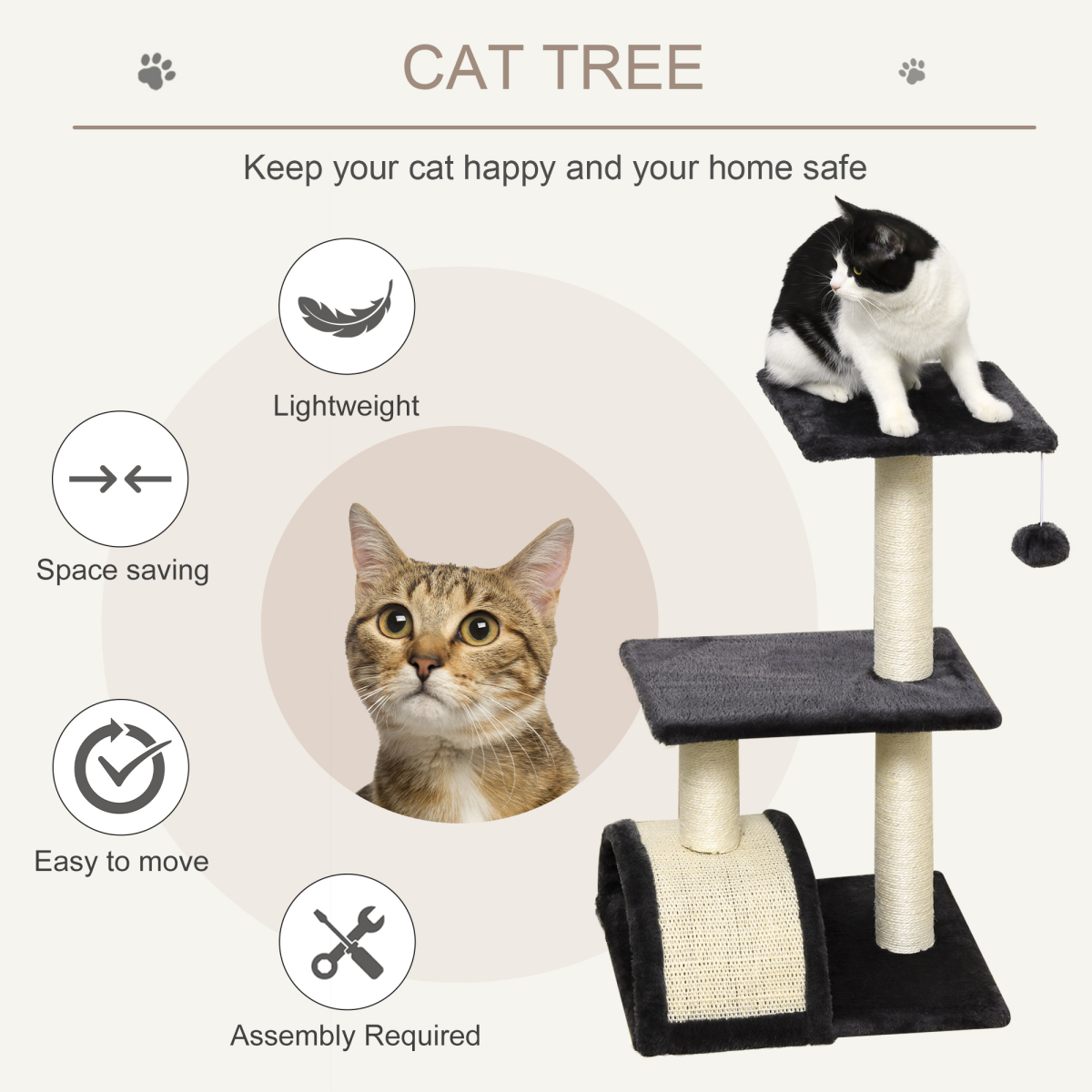cortex-london-york-pawhut-grey-cat-tree-activity-centre-sisal-arc-hanging-ball