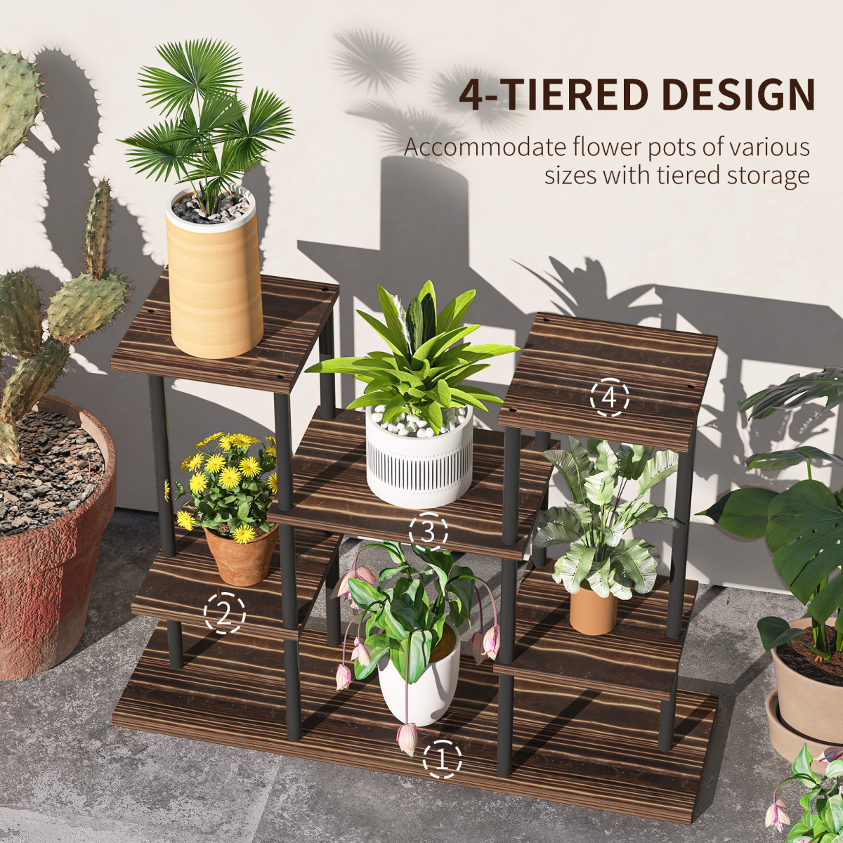 cortex-london-york-four-tier-metal-flower-shelf-rack-carbonised-finish