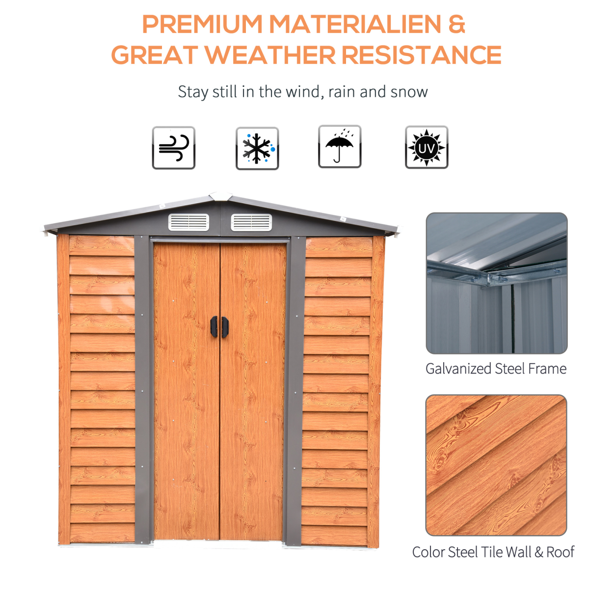 cortex-london-york-brown-metal-garden-shed-tool-storage-6x5ft