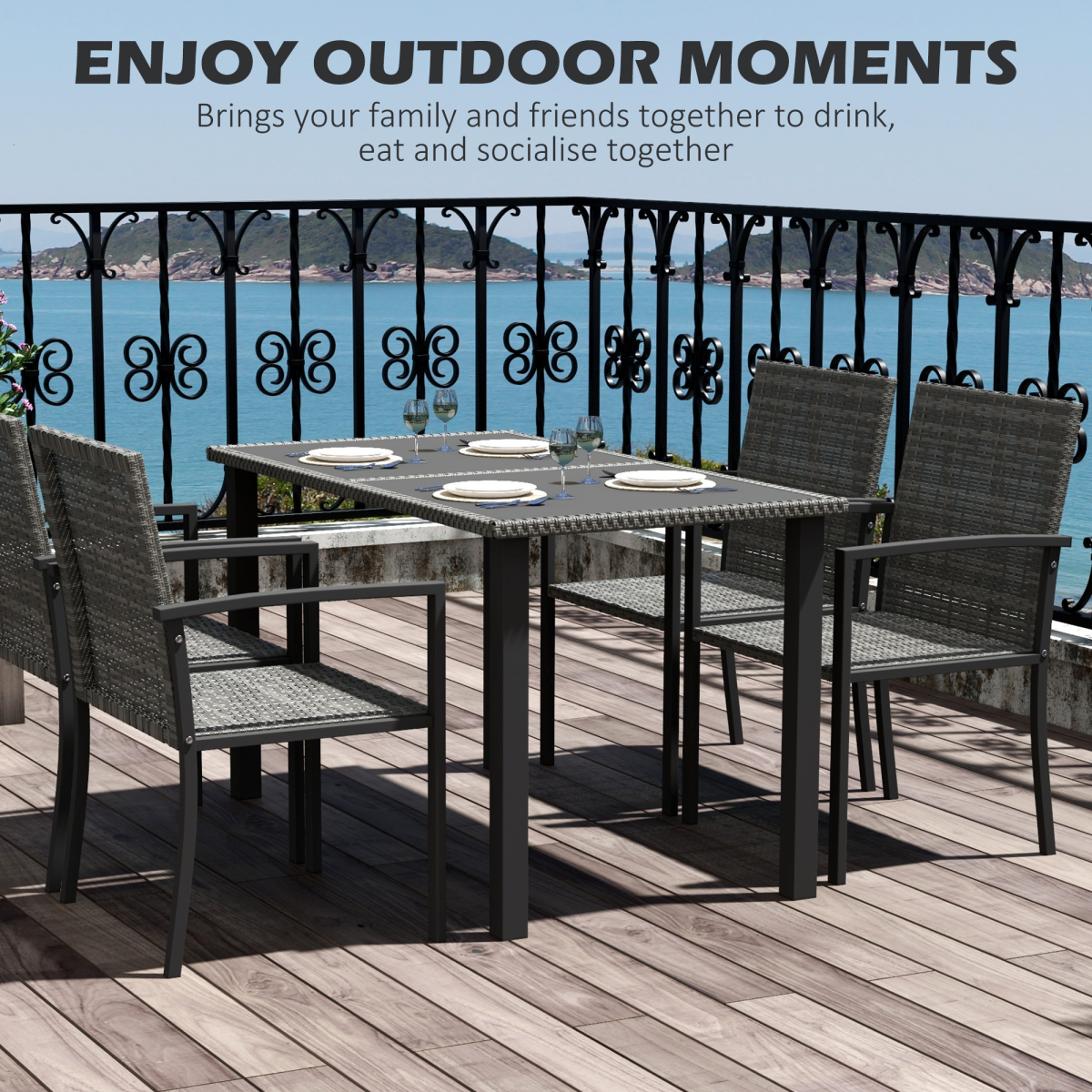 cortex-london-windsor-four-seater-rattan-garden-dining-set-grey-glass-tabletop