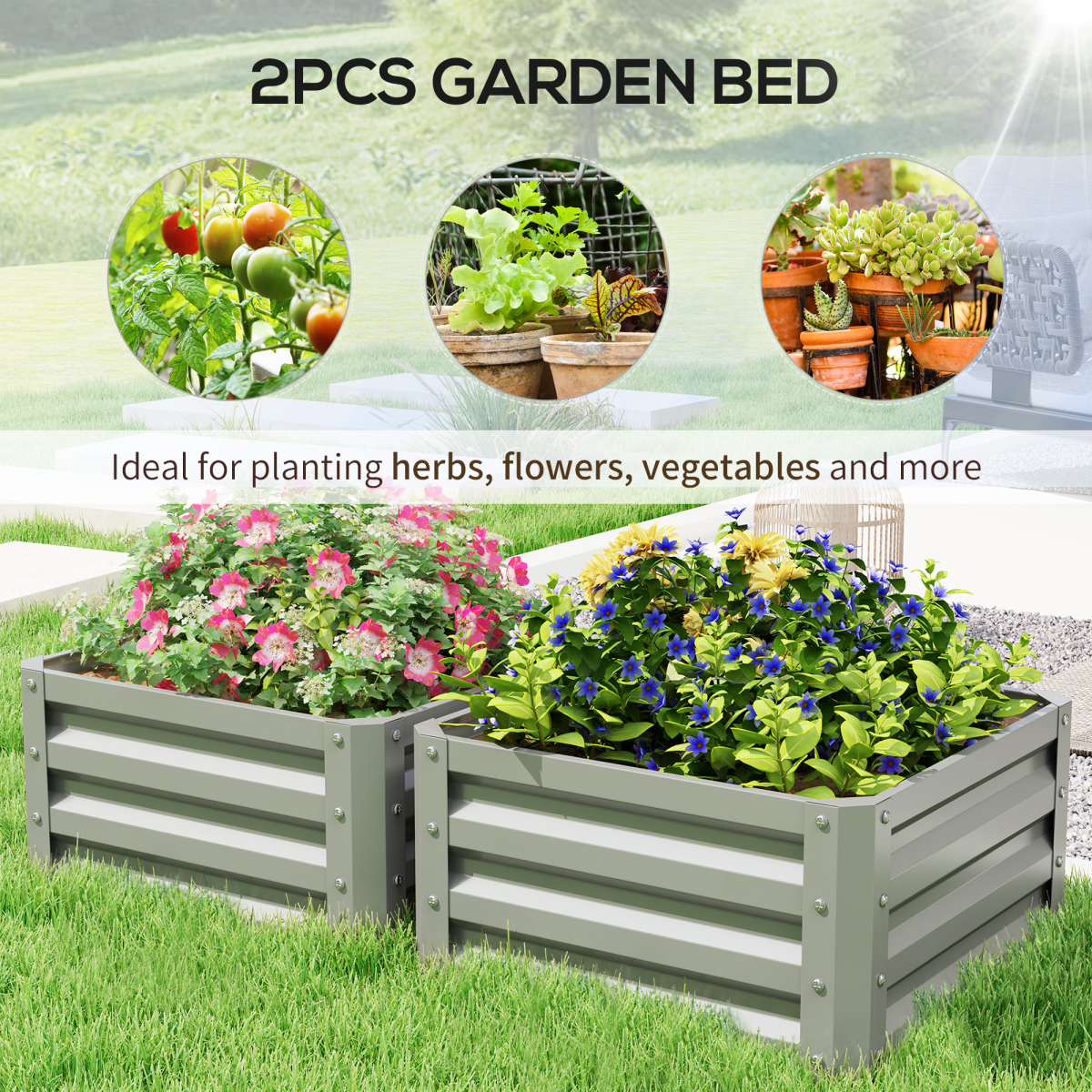 cortex-london-windsor-galvanised-steel-raised-garden-planter-set-of-2-light-grey