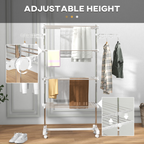 cortex-london-windsor-four-layer-folding-clothes-rail-with-wheels-white-silver