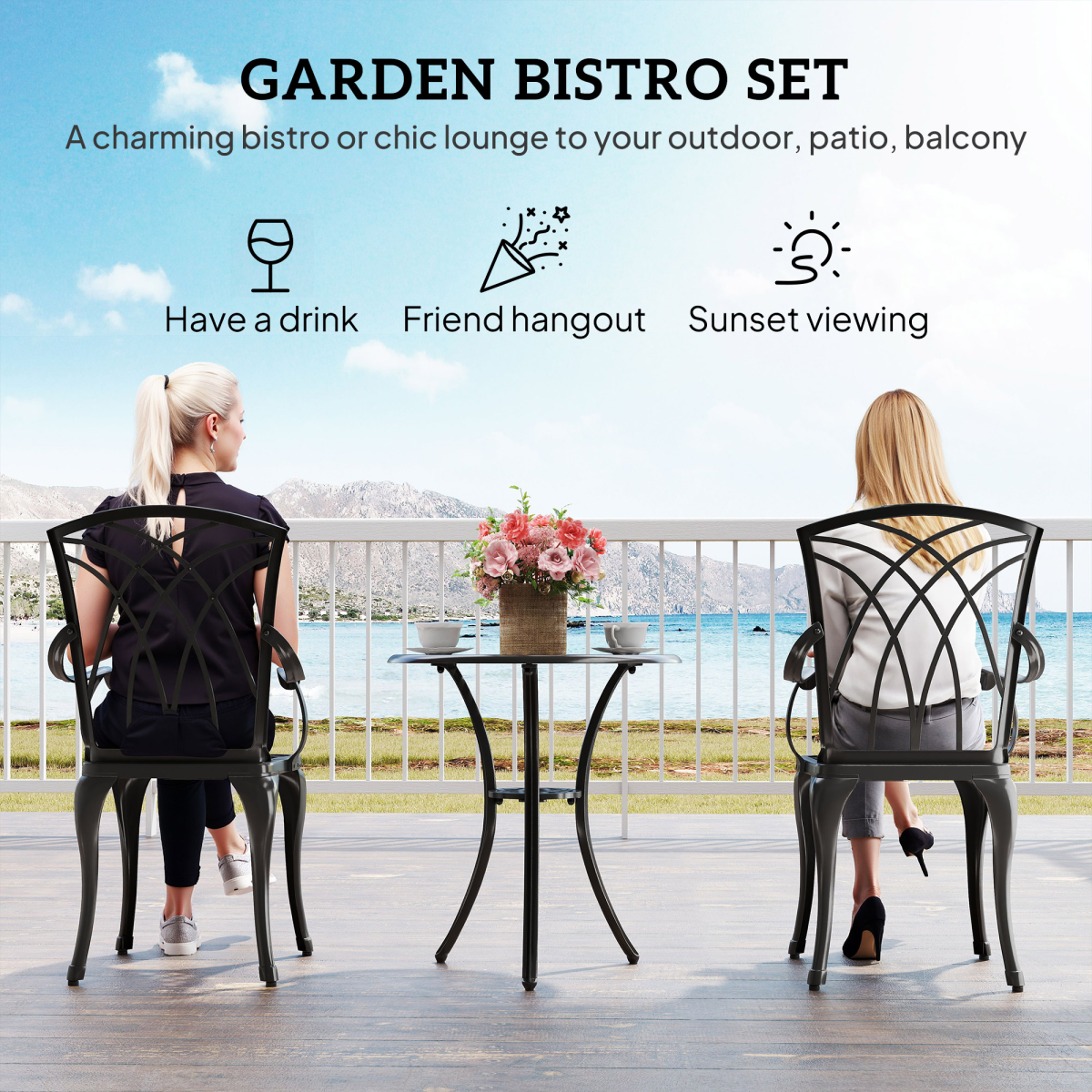 cortex-london-windsor-cast-aluminium-2-seater-garden-table-chair-set-brown