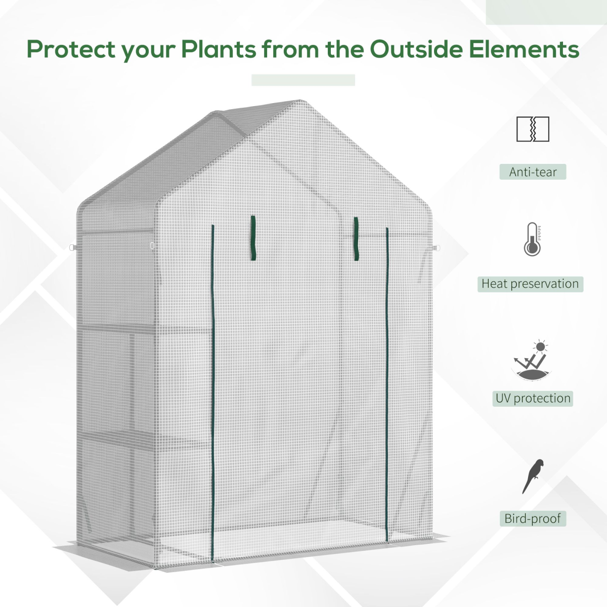 cortex-london-kew-portable-outdoor-greenhouse-with-two-wire-shelves
