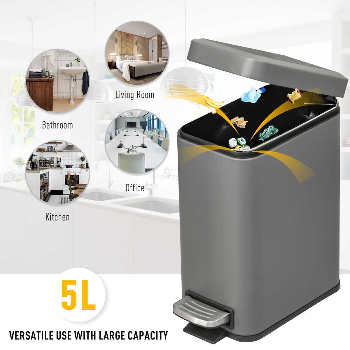 cortex-london-york-5l-steel-step-trash-can-quiet-close-lid-grey