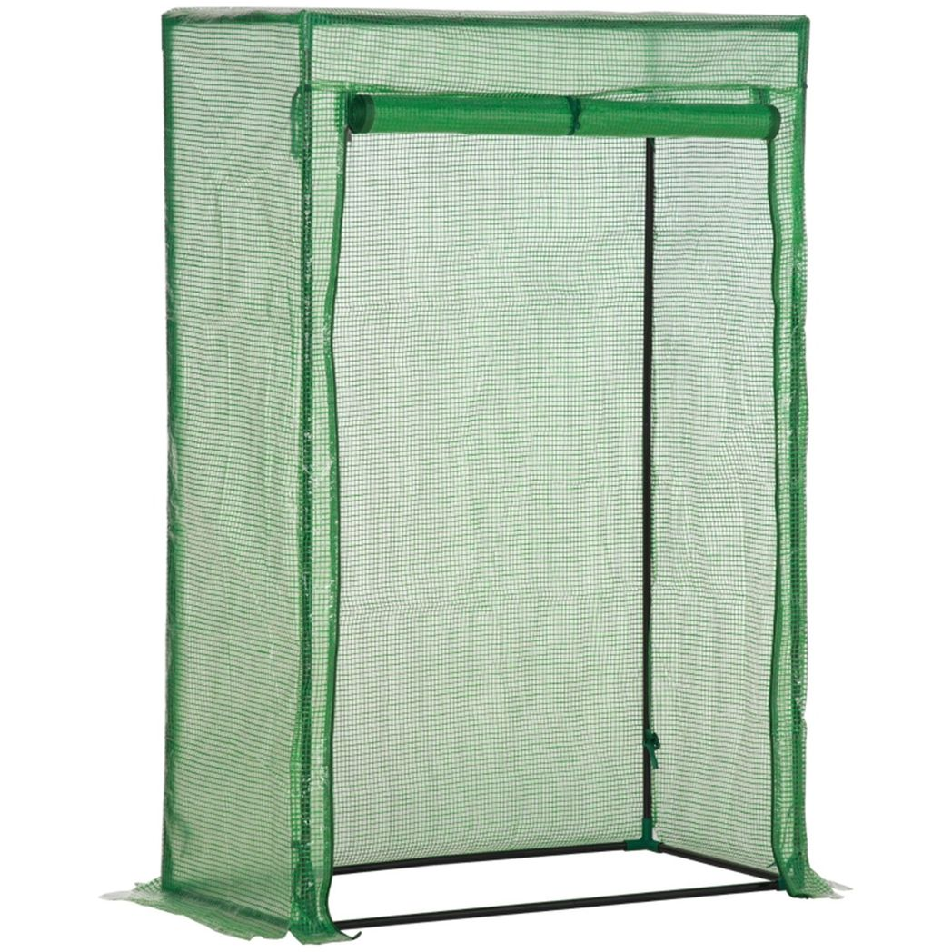 cortex-london-kew-mini-walk-in-greenhouse-green-steel-pe-cover