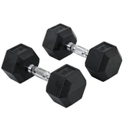 cortex-london-york-hexagonal-dumbbells-2x10kg-home-fitness-homcom