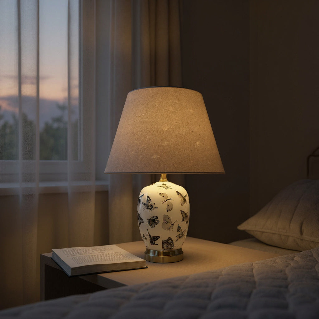 cortex-london-westminster-butterfly-ceramic-table-lamp-50cm-black-white-drum-shade