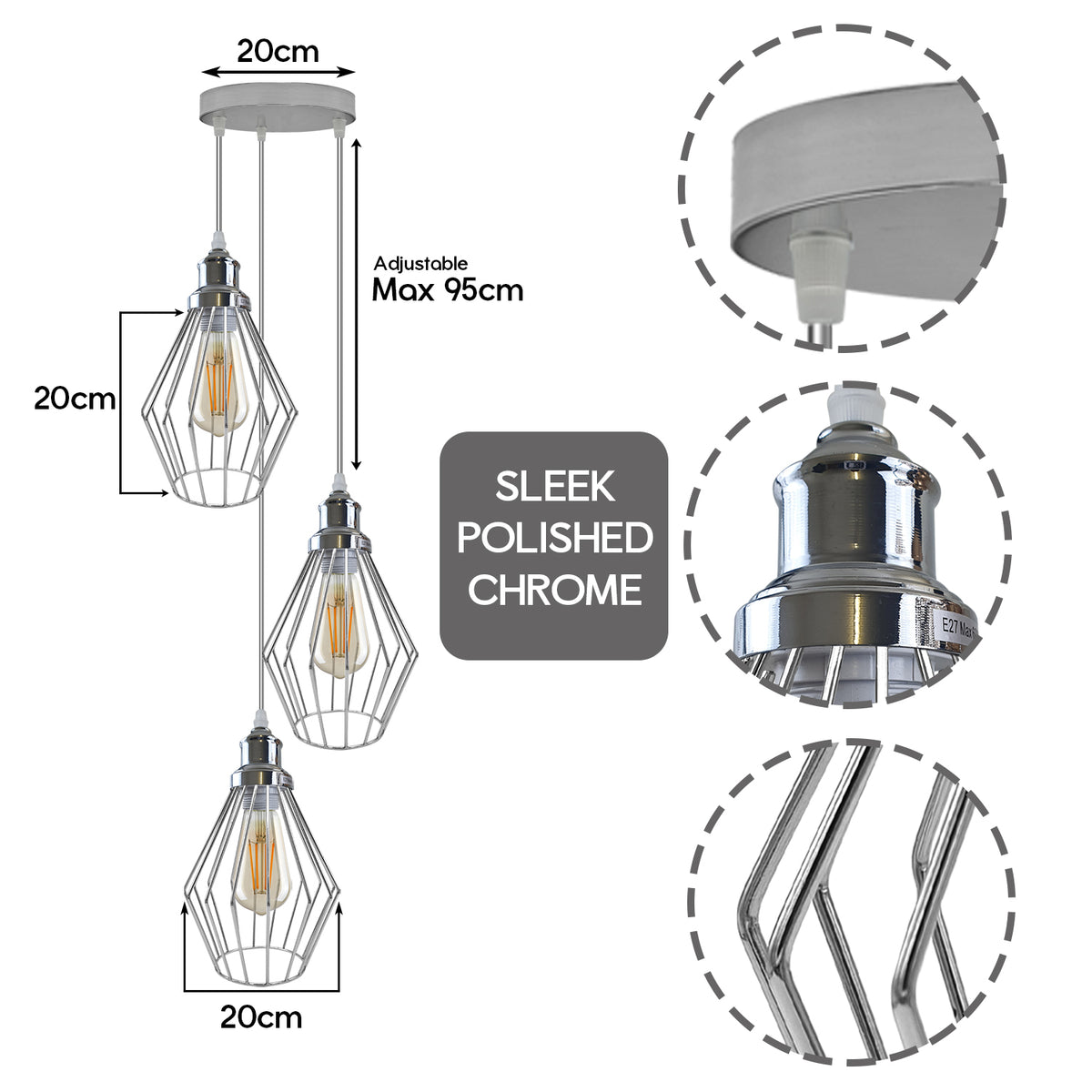 cortex-london-york-chrome-three-head-diamond-cage-pendant-light