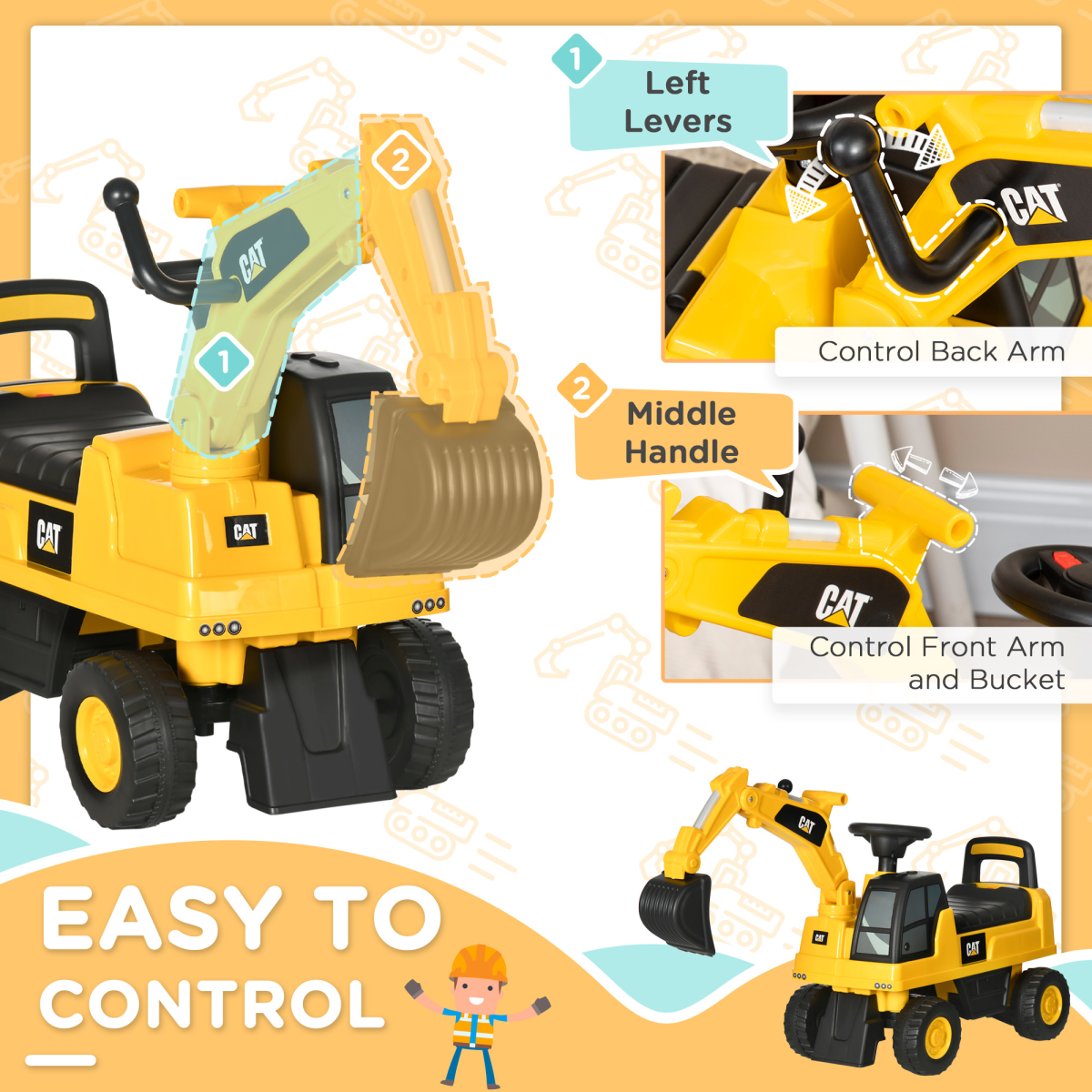 cortex-london-bristol-cat-licensed-kids-ride-on-digger-with-shovel