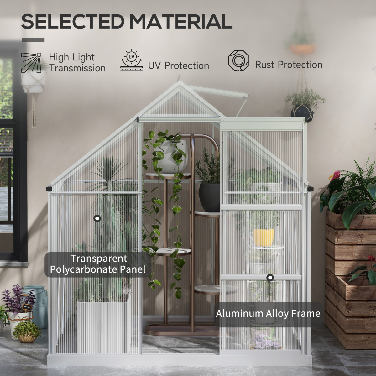cortex-london-windsor-6-x-6ft-walk-in-polycarbonate-greenhouse-silver