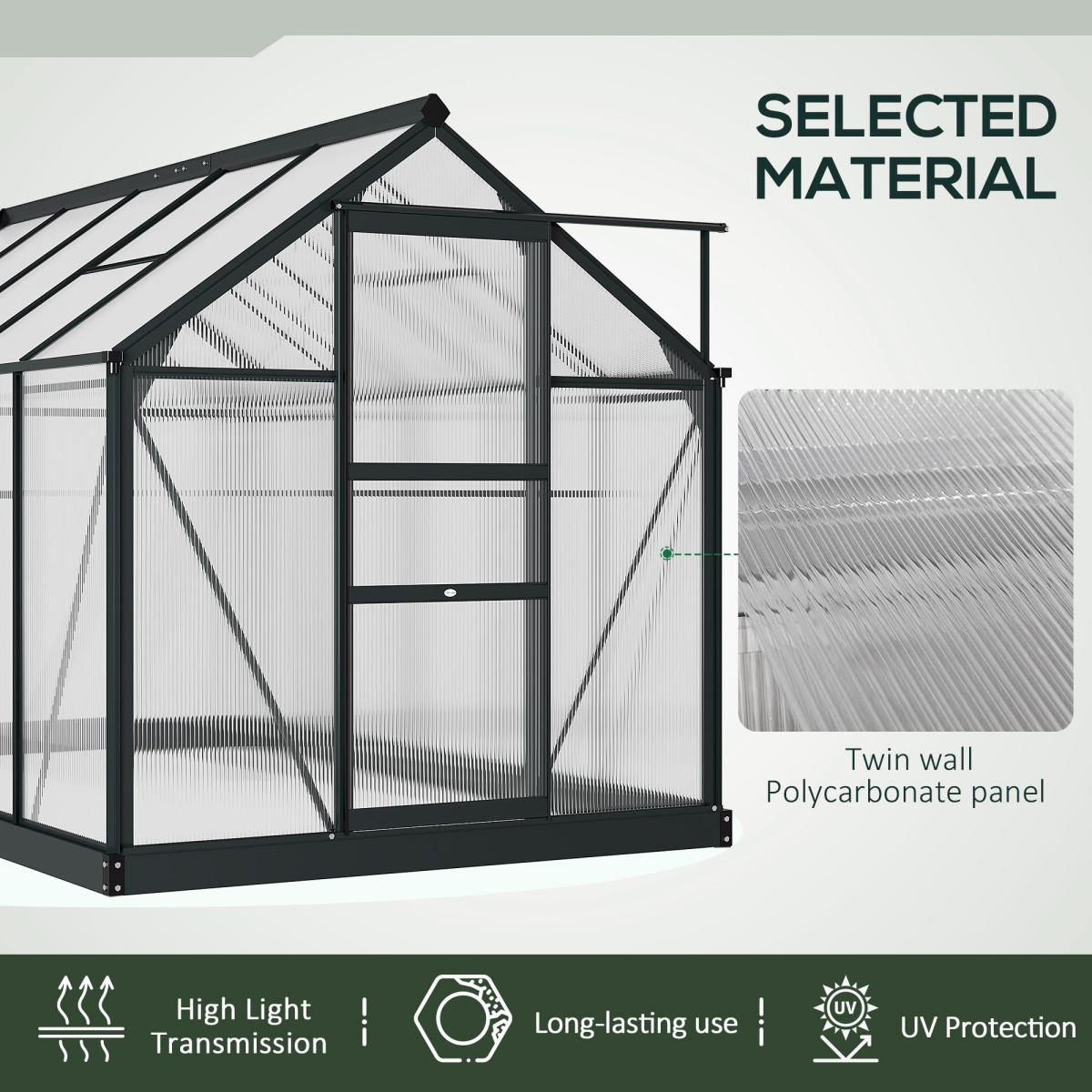 cortex-london-windsor-aluminium-polycarbonate-garden-greenhouse-6-x-10ft