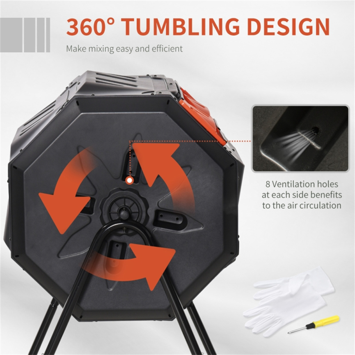cortex-london-york-dual-chamber-orange-steel-pp-compost-bin