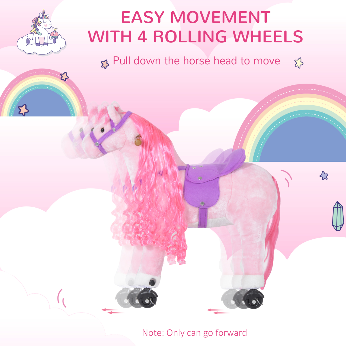 cortex-london-windsor-mechanical-walking-ride-on-pony-plush-sound