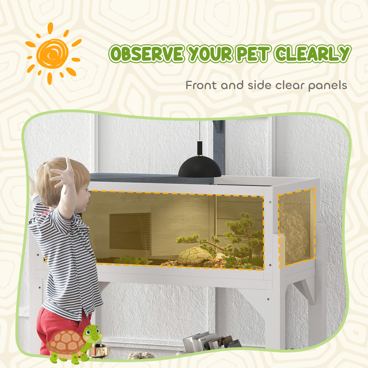 cortex-london-windsor-wooden-tortoise-house-storage-shelf-clear-windows