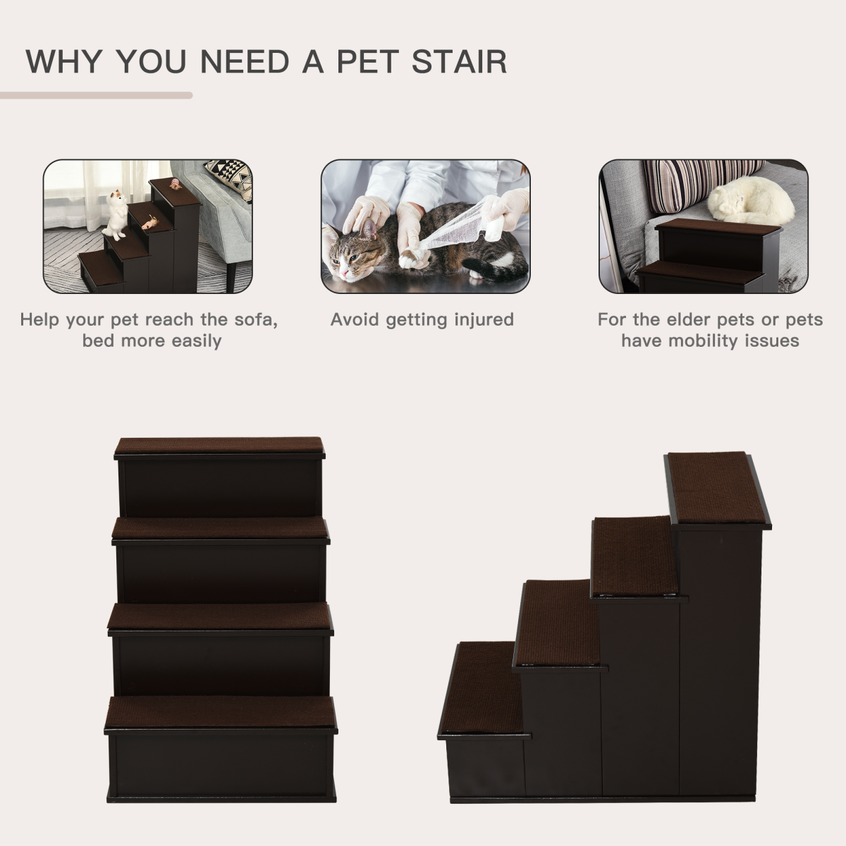 cortex-london-windsor-4-step-wooden-pet-stairs-with-short-plush-cushions