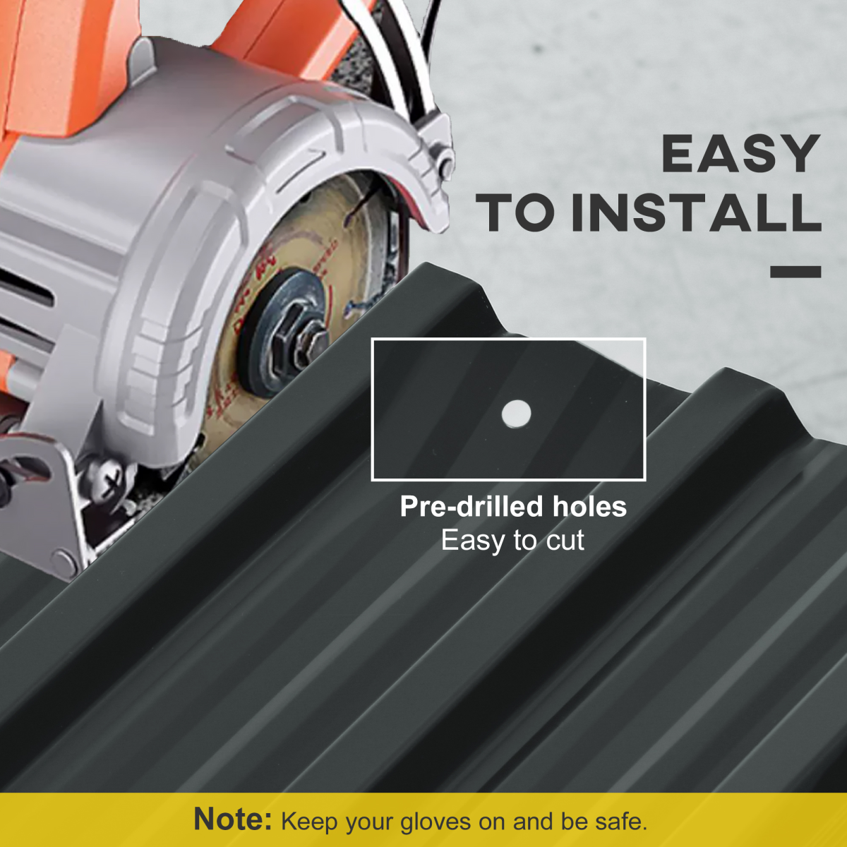 cortex-london-windsor-galvanised-steel-roofing-sheets-pack-of-12-dark-grey