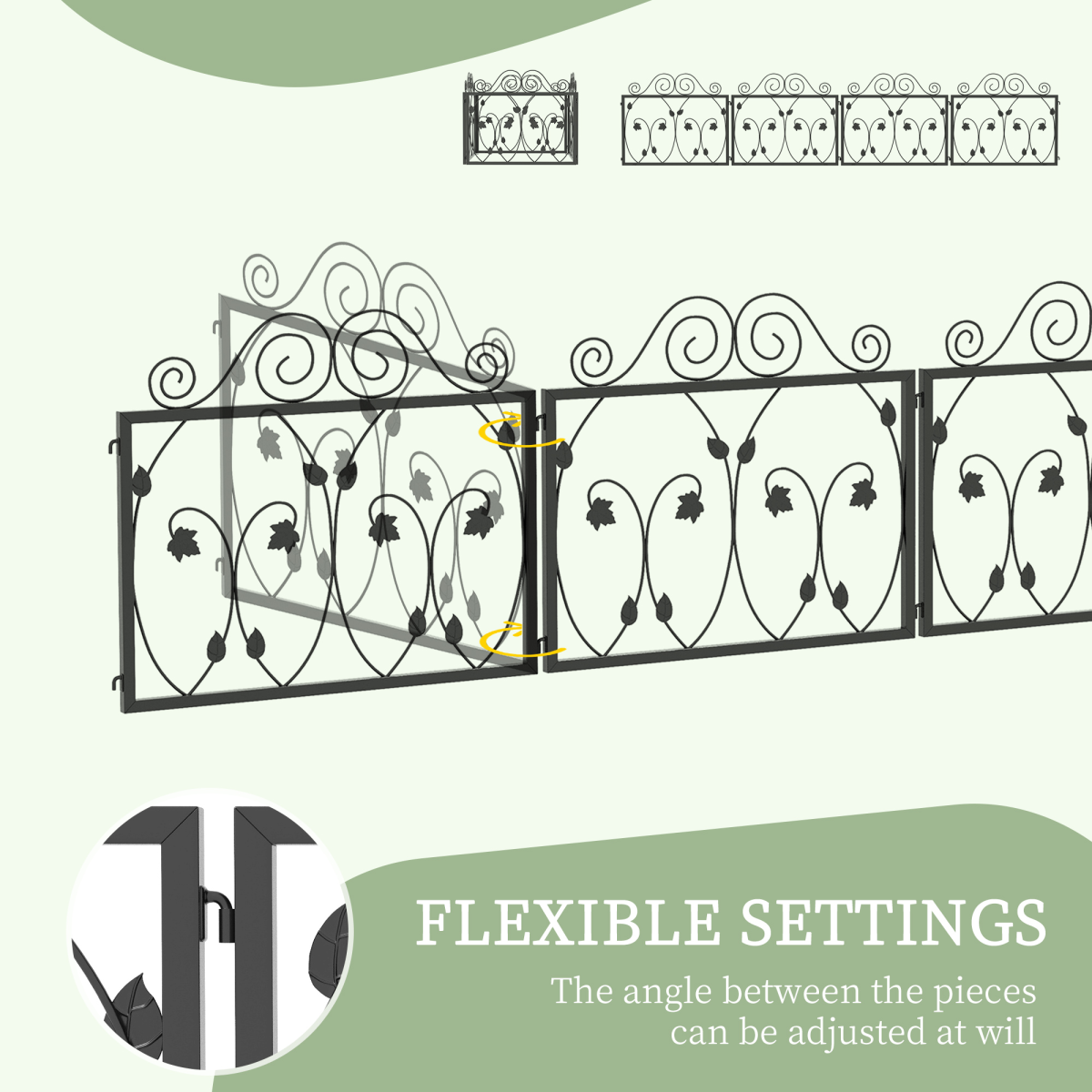 cortex-london-windsor-4-panel-black-steel-garden-fence