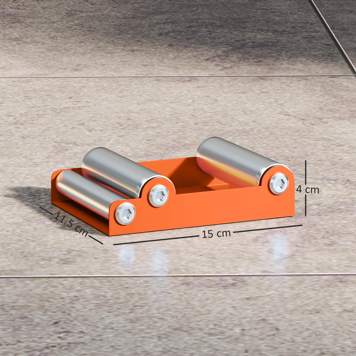 cortex-london-york-wheel-roller-stand-orange-steel-aluminium