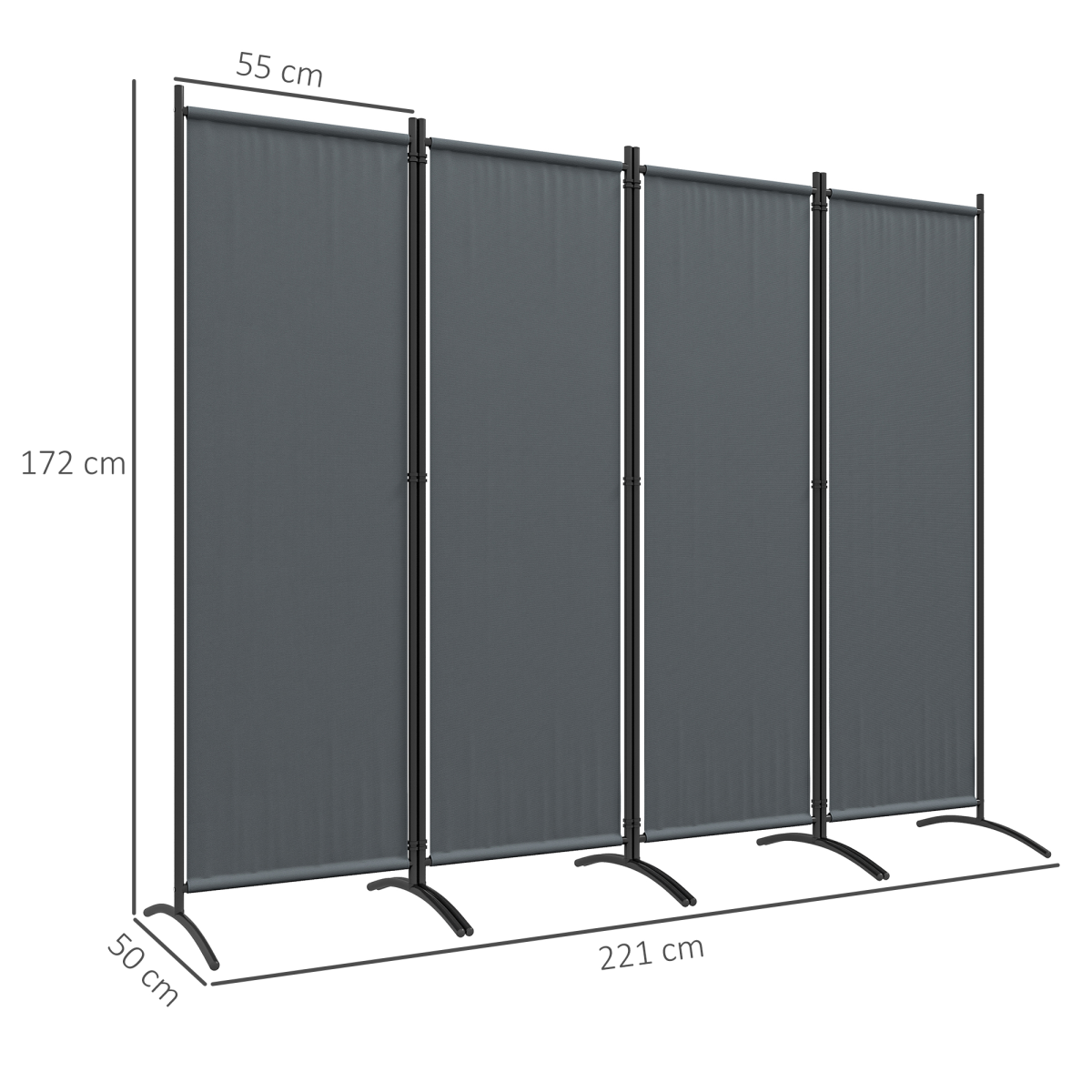 cortex-london-windsor-outdoor-privacy-screen-dark-grey-360-degree-foldable-design