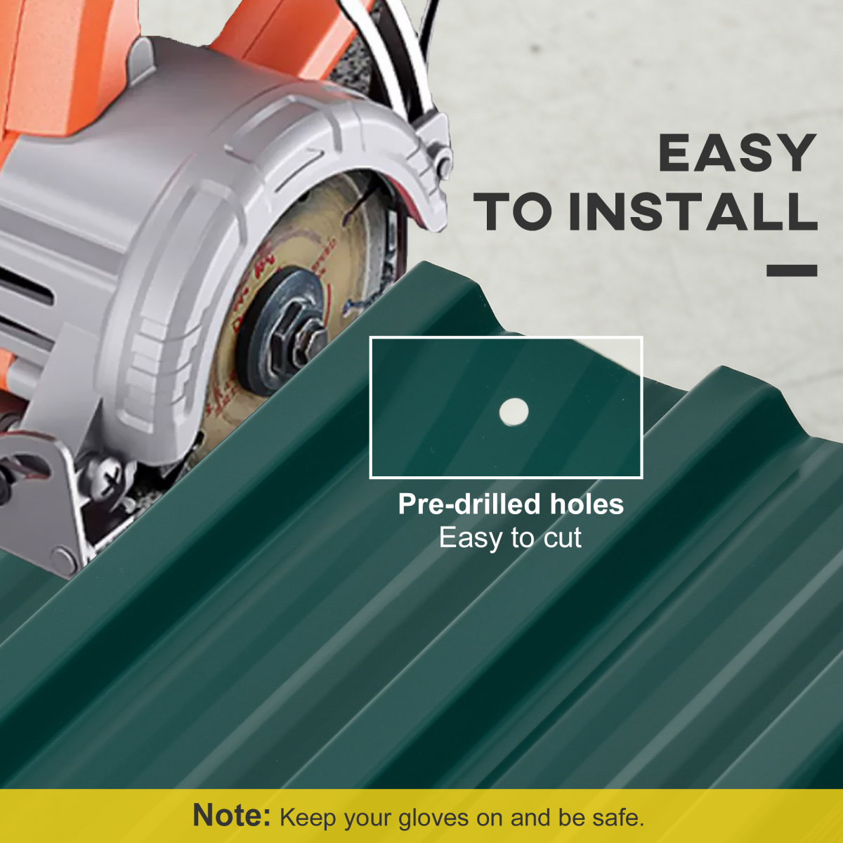 cortex-london-windsor-green-galvanised-steel-roofing-sheets-pack-of-12