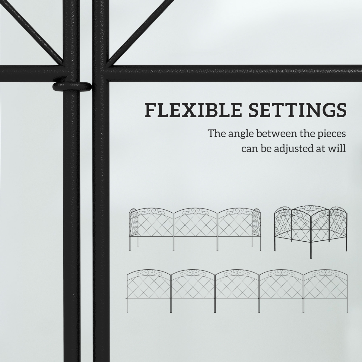 cortex-london-windsor-black-metal-garden-picket-fence-panels-61h-305l-cm
