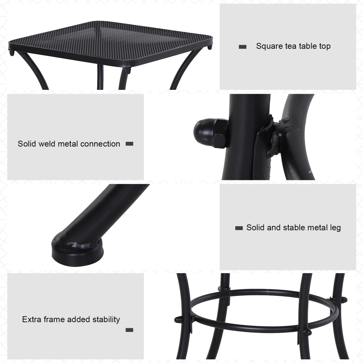 cortex-london-windsor-45cm-square-metal-outdoor-bistro-table-black