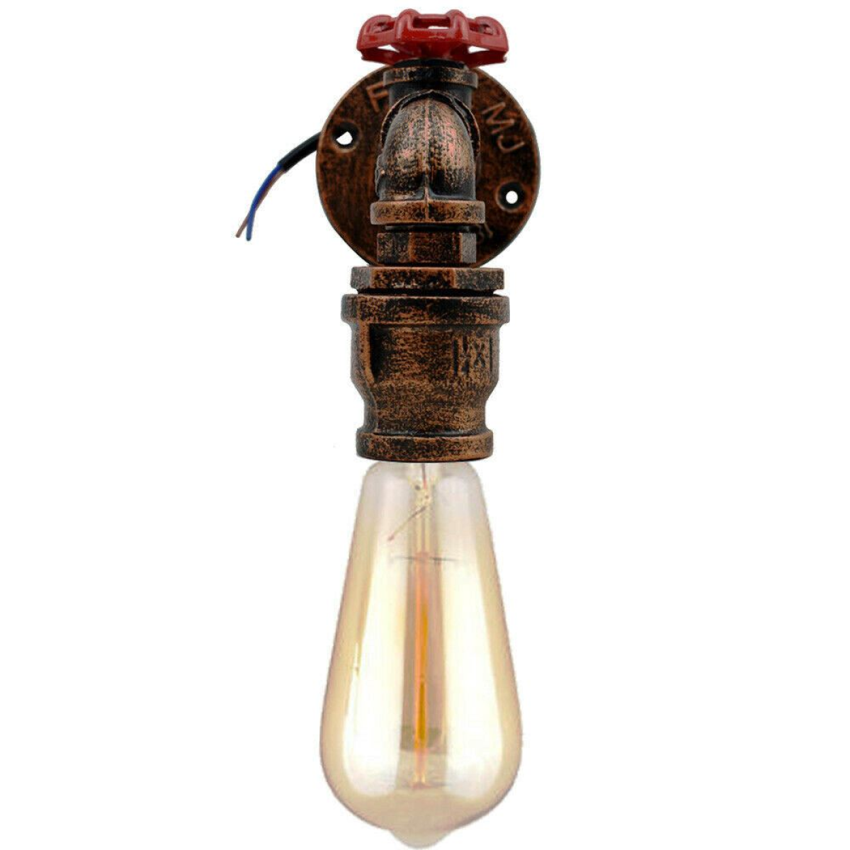 cortex-london-york-rustic-red-water-pipe-wall-light-e27