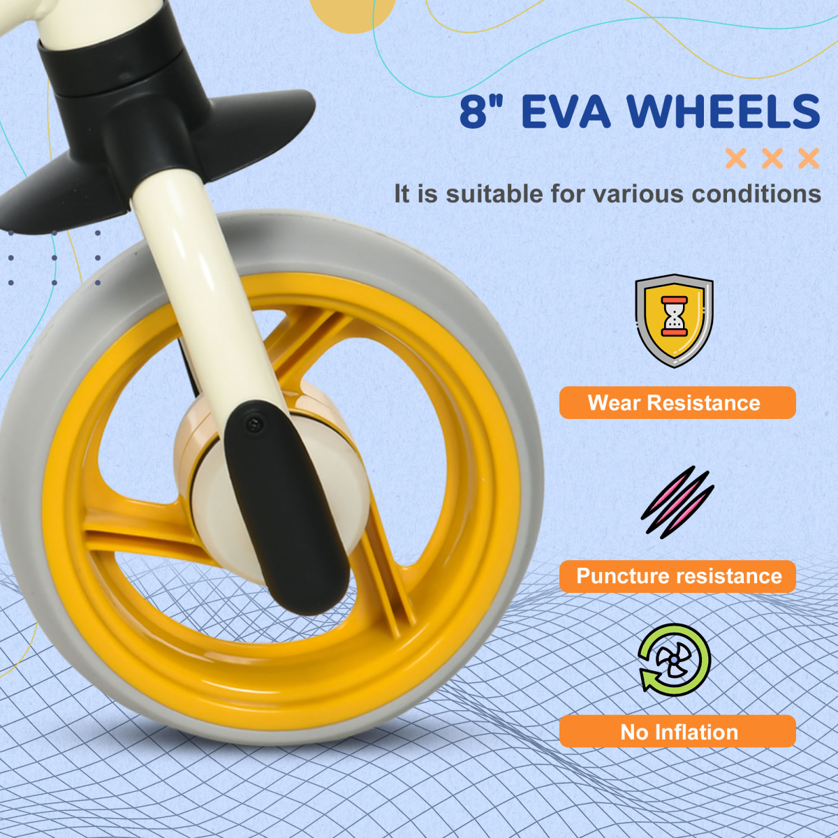 cortex-london-york-orange-baby-balance-bike-adjustable-seat-puncture-free-eva-wheels