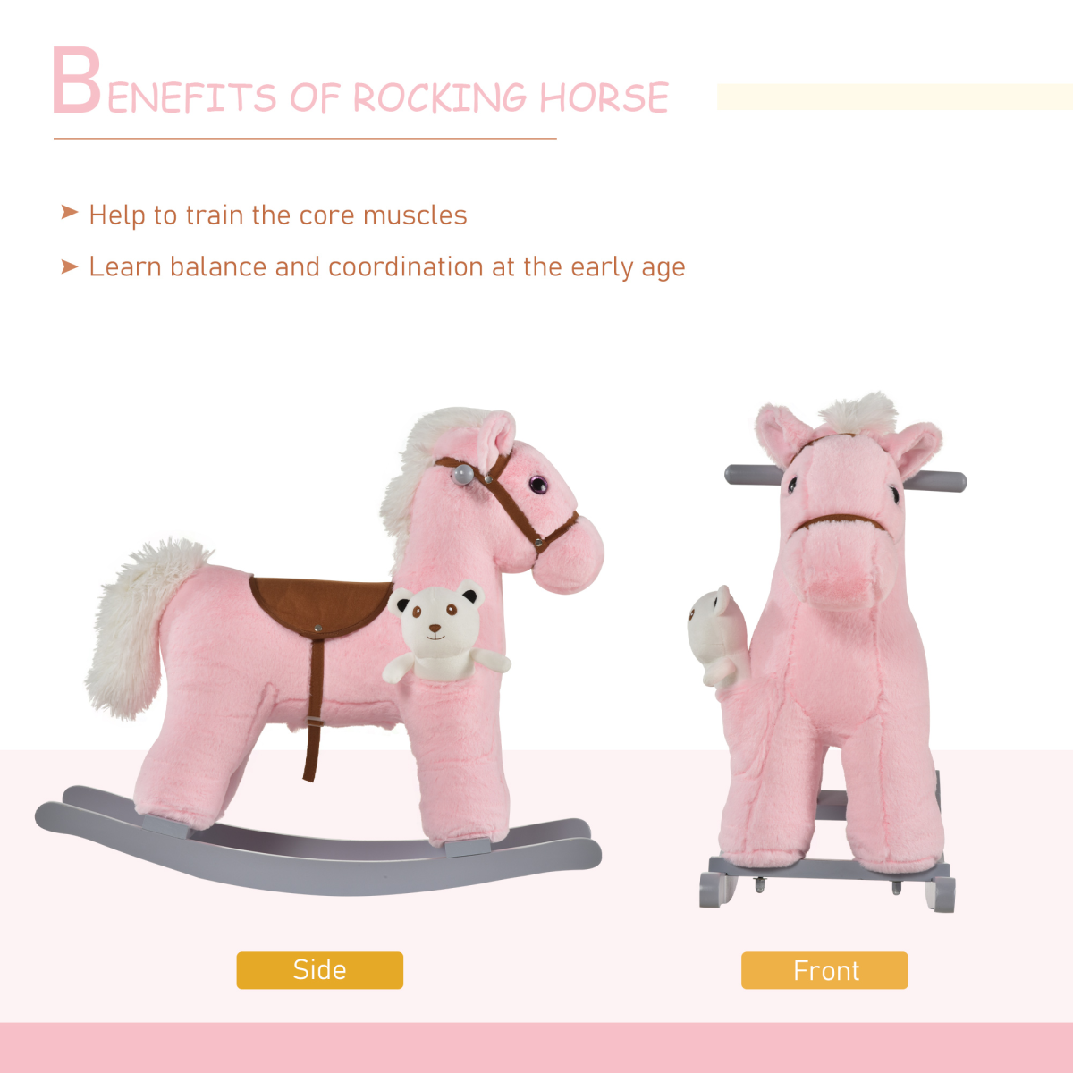 cortex-london-windsor-kids-plush-ride-on-rocking-horse-with-sounds