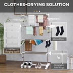 cortex-london-windsor-four-layer-folding-clothes-rail-with-wheels-white-silver