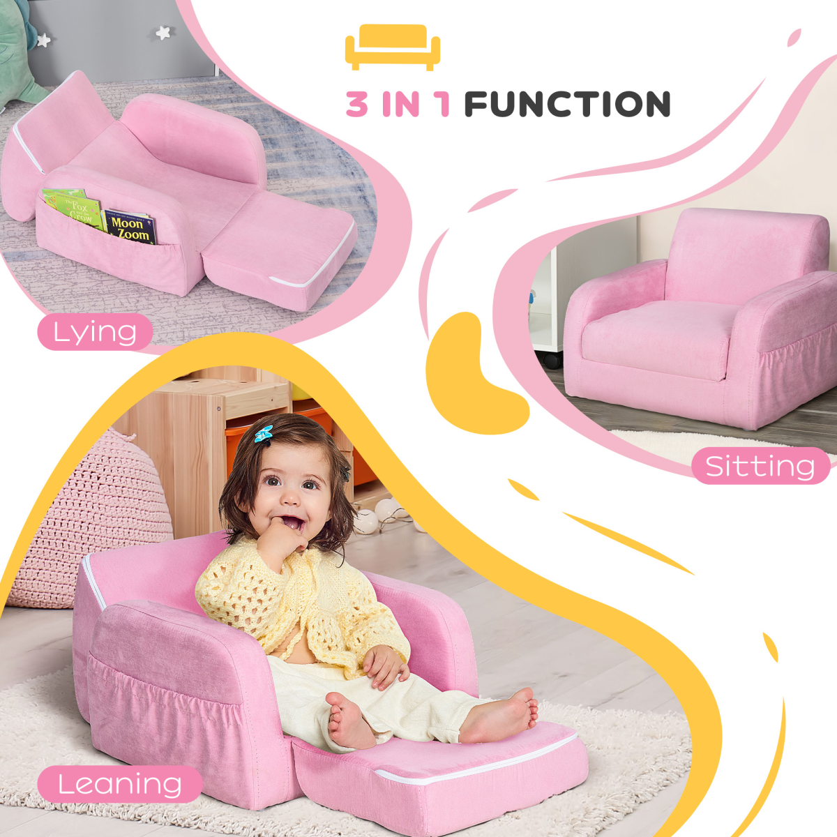 cortex-london-windsor-kids-pink-2-in-1-armchair-sofa-bed-faux-leather-wood-frame