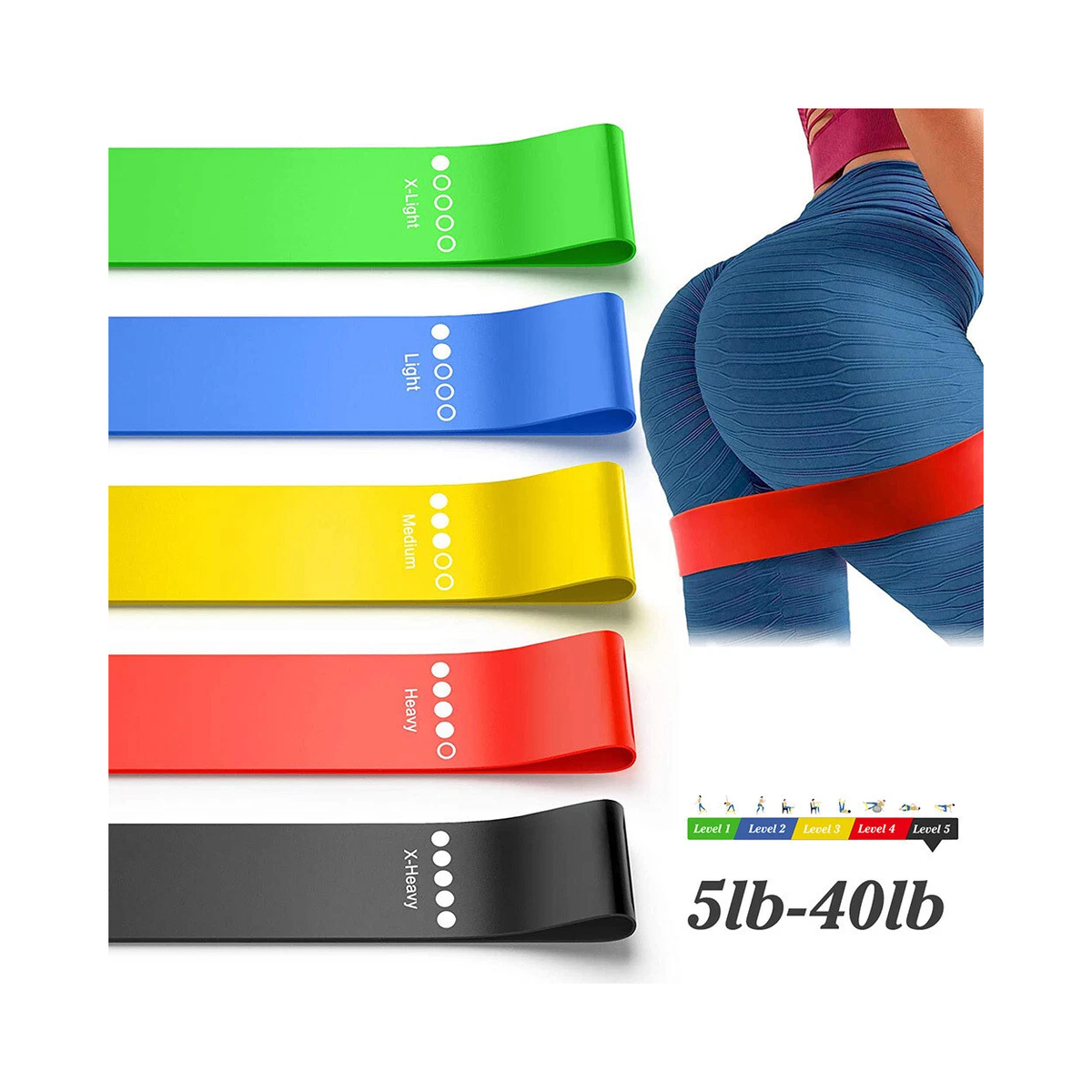 cortex-london-windsor-five-level-tpe-resistance-loop-bands-fitness-yoga