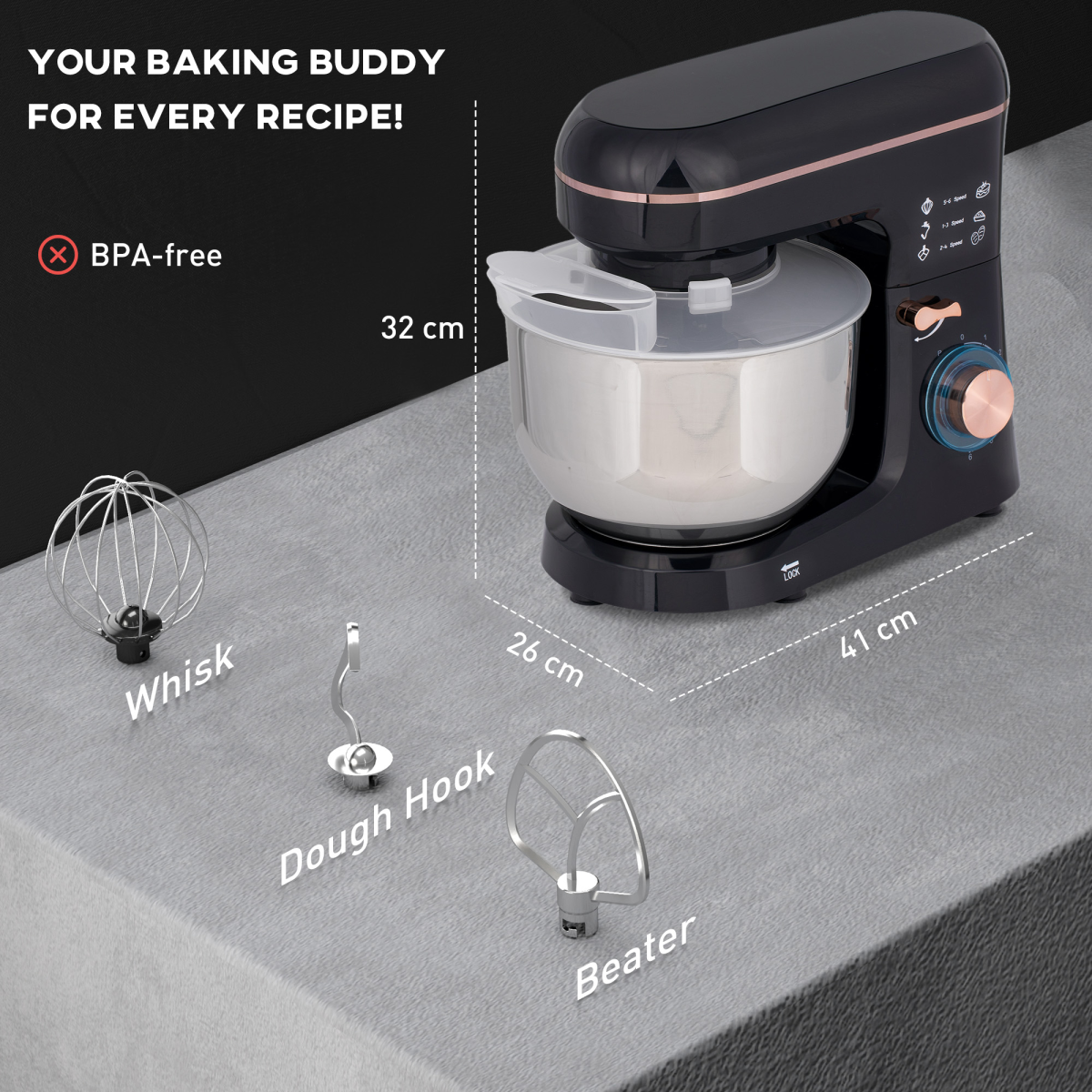 cortex-london-windsor-1400w-5l-black-stand-mixer