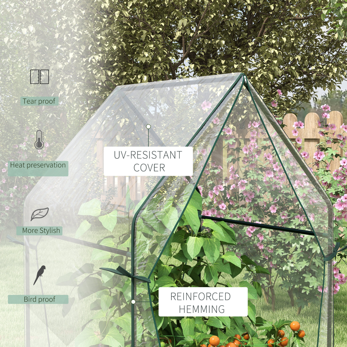 cortex-london-windsor-tomato-greenhouse-clear-steel-plastic-uv-resistant-cover-two-zipped-doors