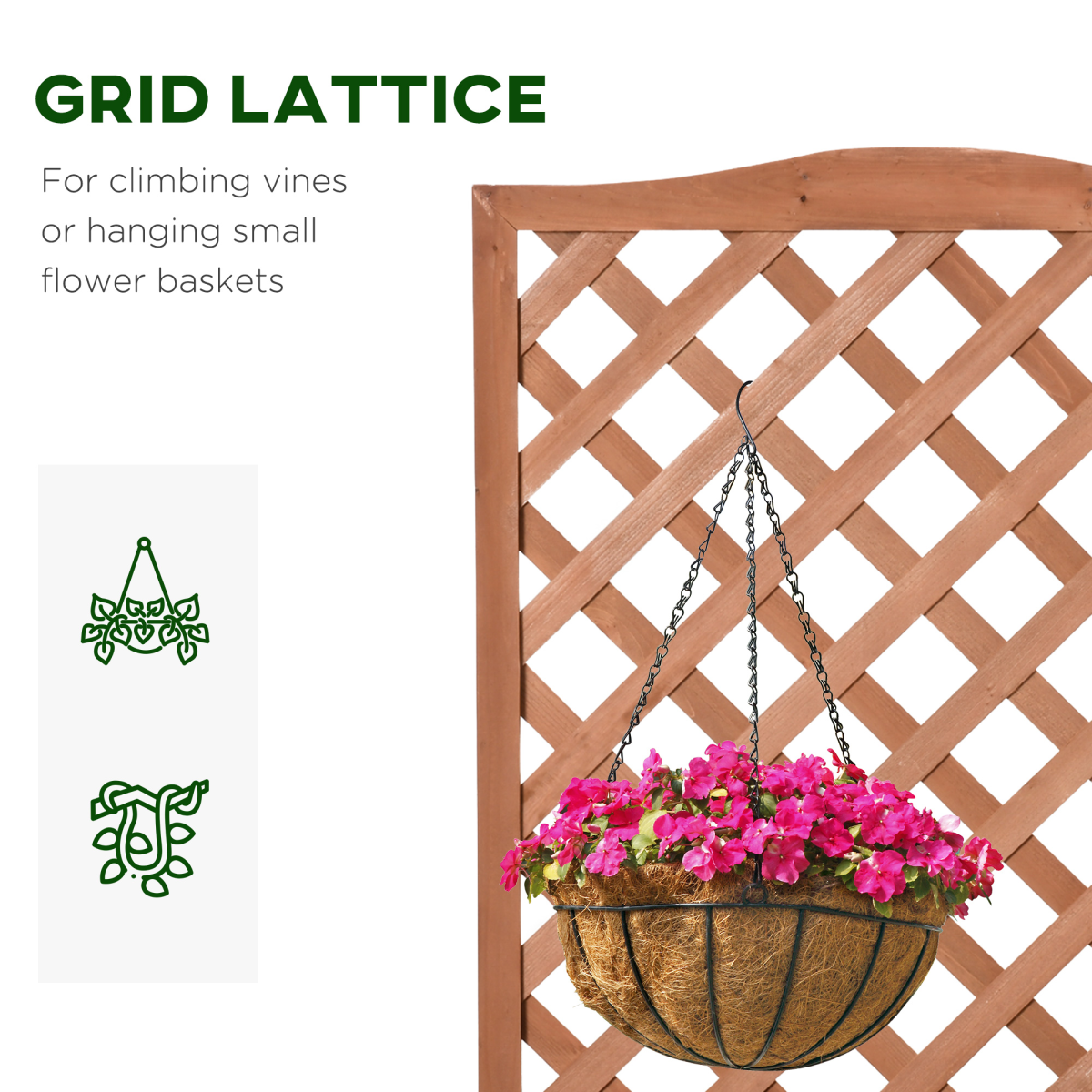 cortex-london-windsor-wooden-garden-planter-box-trellis-brown-76x36x170cm