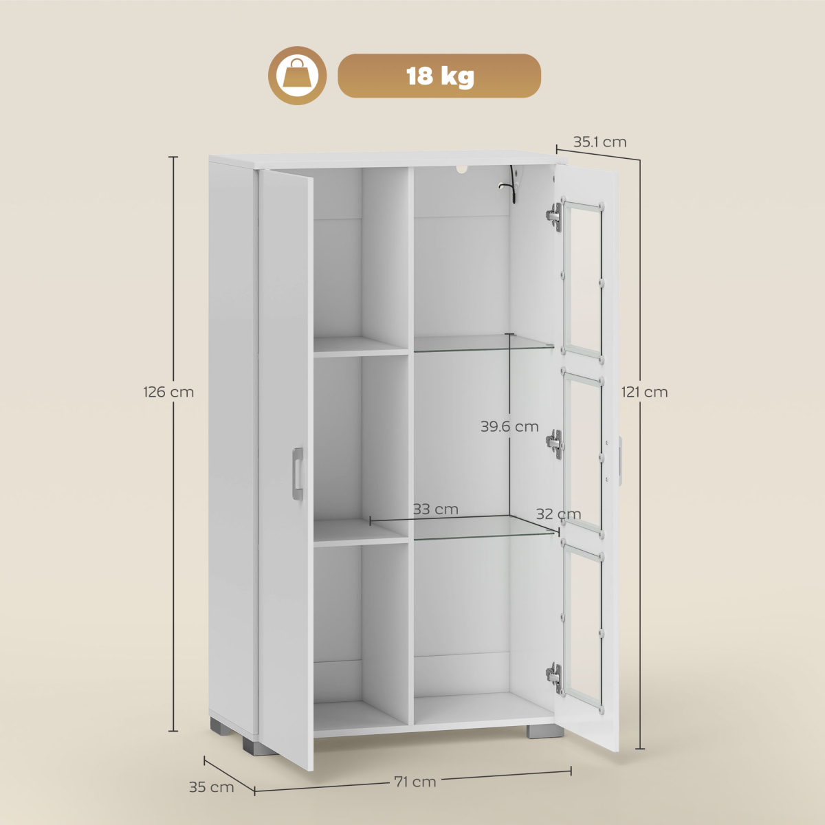 cortex-london-windsor-white-led-glass-display-cabinet