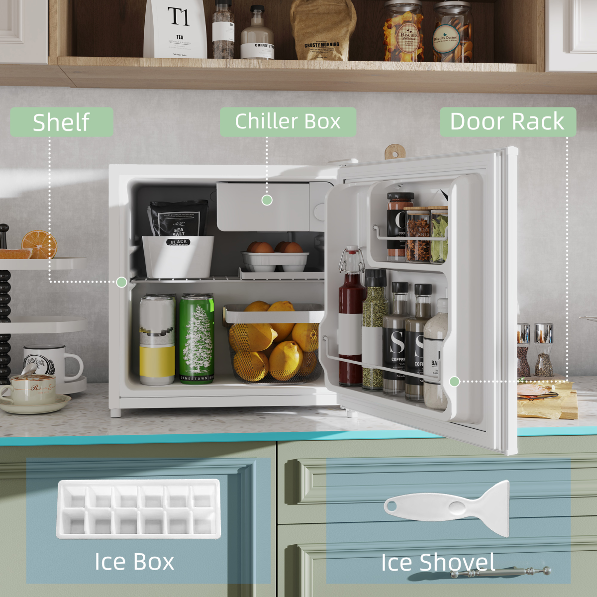 cortex-london-windsor-46l-countertop-fridge-with-chiller-box-cream