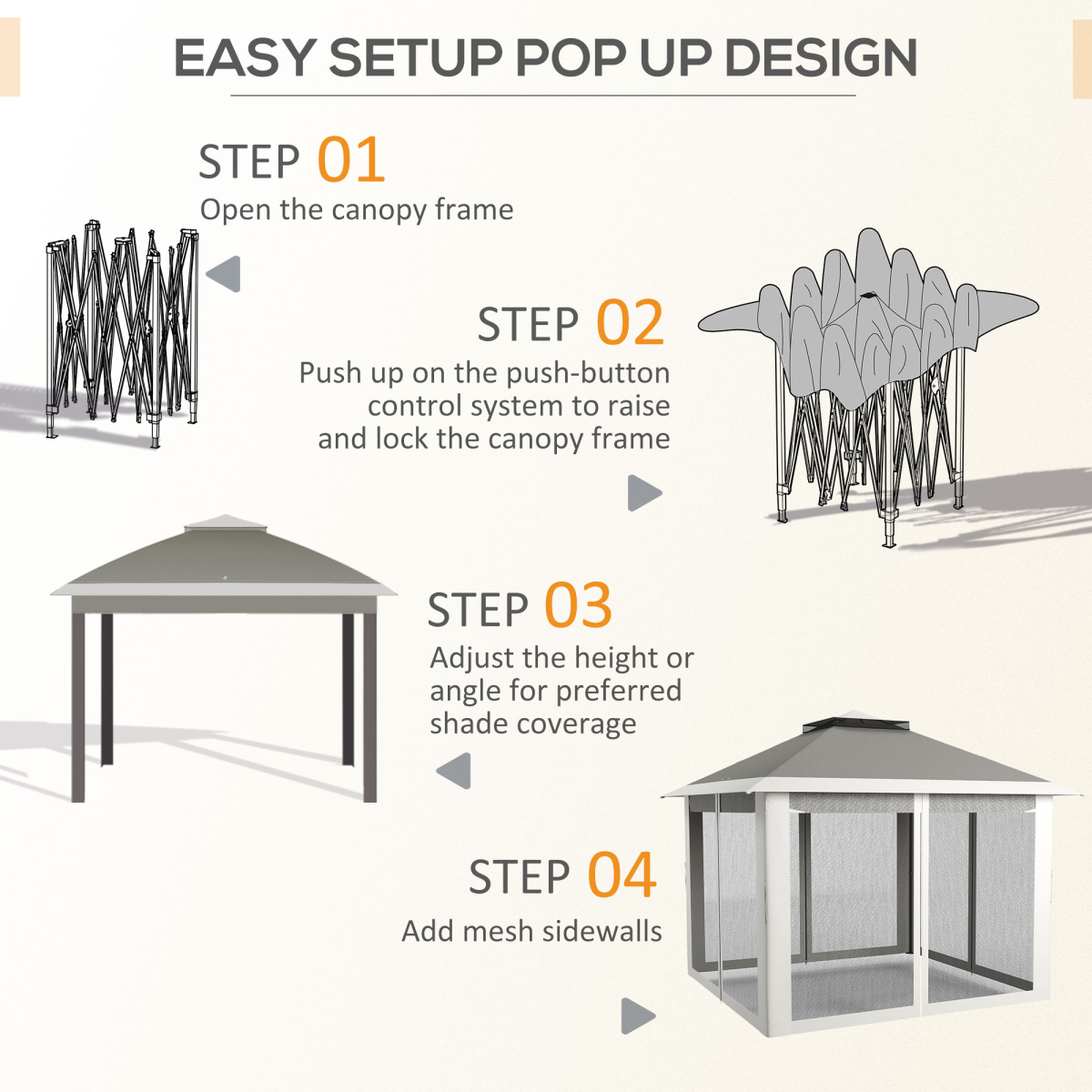 cortex-london-windsor-adjustable-pop-up-gazebo-canopy-tent-dark-grey