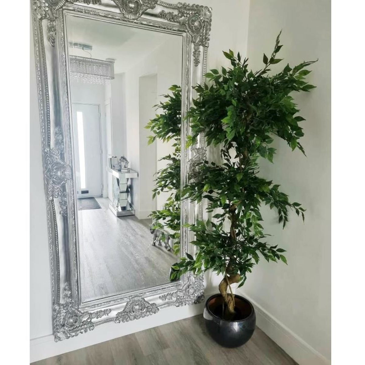 cortex-london-windsor-artificial-ficus-triple-ball-topiary-tree-copper-metal-planter