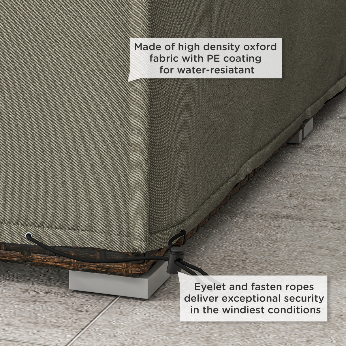 cortex-london-outsunnny-garden-furniture-cover-grey-oxford-fabric-pe-222l-155w-67h-cm