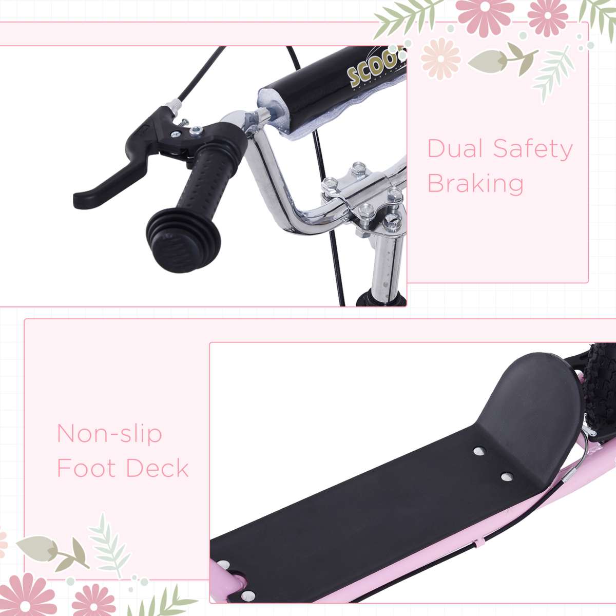 cortex-london-windsor-childrens-stunt-scooter-pink-16-inch-tyres