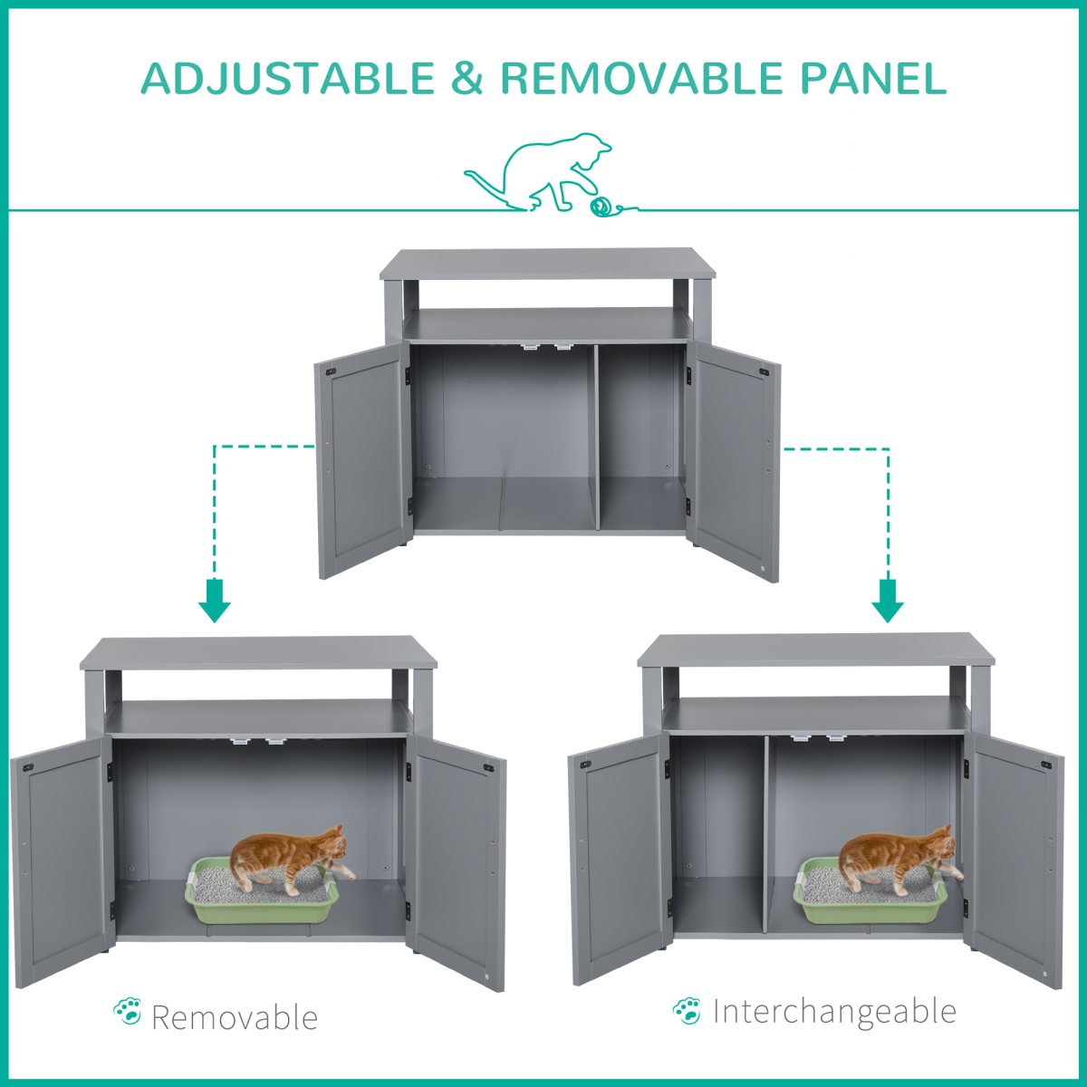 cortex-london-windsor-grey-cat-litter-box-enclosure-cabinet-mdf-adjustable-interior-wall