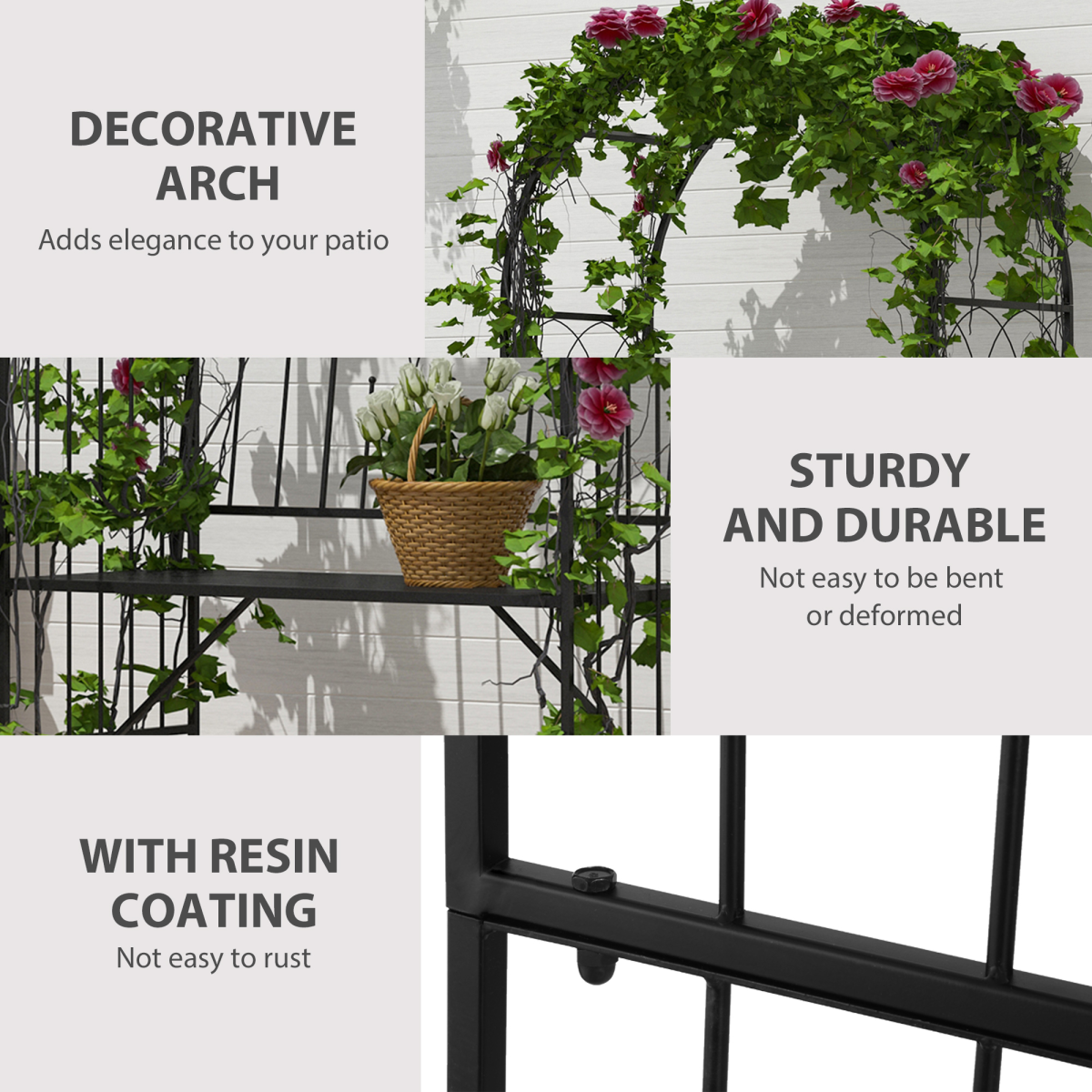 cortex-london-windsor-garden-arch-bench-trellis-antique-black
