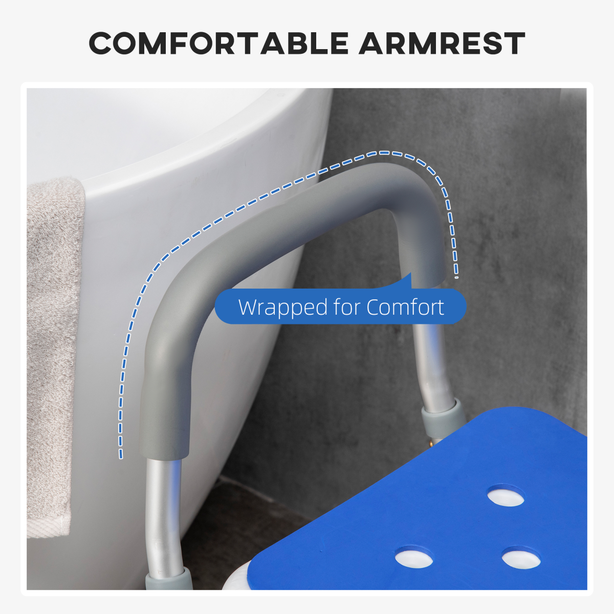 cortex-london-windsor-blue-eva-padded-shower-stool-back-arms-suction-feet